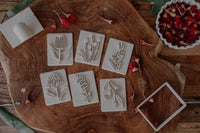 Australian Native Flower Playdough Eco Stamp Set