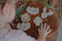 Aussie Animal Face Playdough Eco Cutter Set