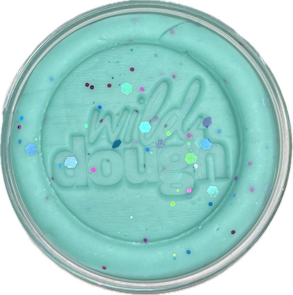 Mermaid Mint Playdough - Glitter