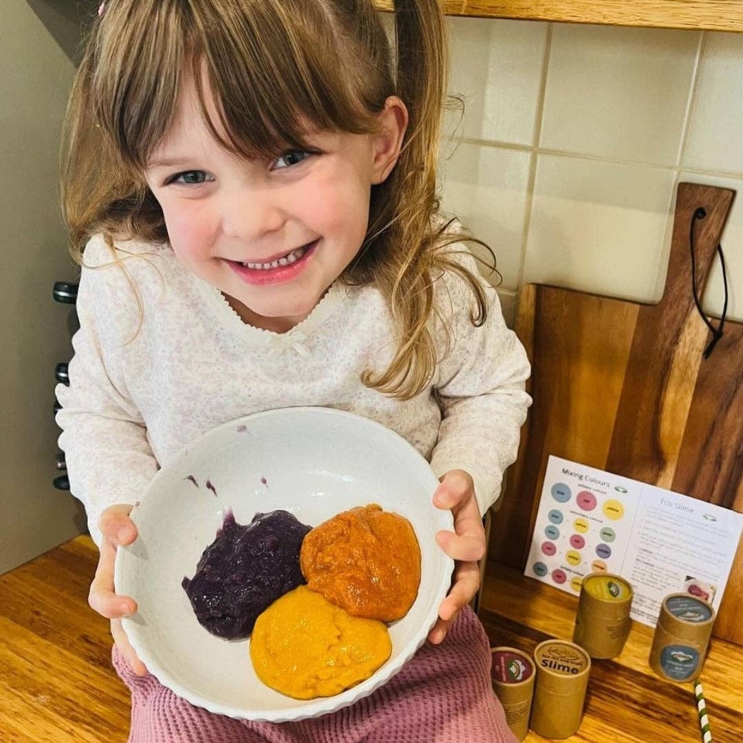 Eco Slime Kit - create your own natural rainbow slime: Eco Art and Craft